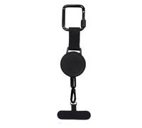 Générique Attache Antivol Pour Téléphone, 20cm Tapé De Téléphone Rétractable Avec Carabiner | ABS Languette Sécurisée, Onglet De Téléphones Portable Anti-goutte Pour La Plupart Des Smartphon