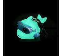 Générique Attachements pour Détendeur De Plongée - Housse d'Embout de Tube Respiratoire,Pendentif Dauphin Cartoon Anti-Poussière avec Clip Phosphorescent pour Hommes Plage Bassin