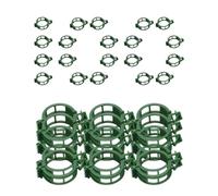 Générique Attaches - Clips Plastique Tiges Tomates | Fixations Jardin | 100 Pièces Réutilisables Solides Tuteurs pour Vignes Baies Légumes Pot Fleur