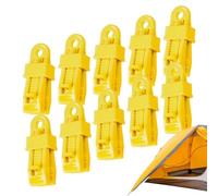 Générique Attaches De Bâche Robustes Pinces Réglables Résistantes Au Vent | 10 Pièces Pour Couvre-Piscine Auvent Tente Et Sangles De Fixation Pour Camping Pique-Nique Extérieur Camion Bateau
