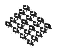 Générique Attaches de Faisceau de Câbles Universelles en Plastique Noir Clips de Câble pour Voiture Lot de 50 Pièces Fixation Pratique Automobile