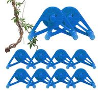 Générique Attaches pour - Lot de 10 Fixations Ajustables pour Tiges Et Sarments - Fixations pour Grimpantes,pour Lier Lierre Pothos Monstera Orchidée Tomate Légumes Tiges Bourgeons Serre Jardin