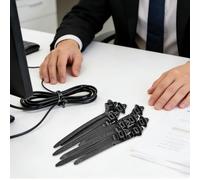 Générique attachesDe Câble En Nylon - attachesRobustes De 25 Pièces - attachesÀ Boucle Pour Pare-Chocs De Voiture, Pour La Gestion Des Réparations Automobile Camion RV Panneau De Carrosserie Maison