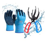 Générique Attrezzo per Afferrare Pesci - Pinza Artiglio di Controllo in Metallo | Artiglio Multifunzionale | Cattura Rilascio Granchi Acque Dolci su Ghiaccio Riva