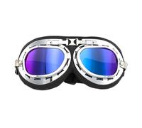 Générique Atv Goggles - Vintage Motorcycle Riding Glasses for Pilot | Motorcycle Goggless Over Glasses with Adjustable Straps, Motocross Goggles for Adults