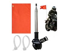 Générique ATV Safety Flag | Adjustable Height High Visibility,Golf Cart Flag - for Motorcycle Golf Carts Kayak Trailer Wheelchair Road Driving Cycling Park Party