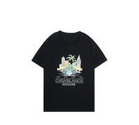 Générique Au Printemps Et en Été, Les Hommes Et Les Femmes Portent Un T-Shirt Confortable Et Respirant avec Un Nouveau Motif À La Mode Et Une Impression en Couleur À Manches Courtes-Color-1||s