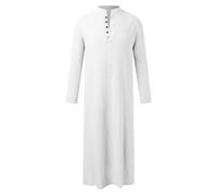 Générique Aube De Communion Caftan Homme Court Manche Courte Djellaba Ensemble Africain Marocaine Marocain Musulman Costume Boubou Lin Vetement