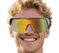 Générique Audio Glasses - Wireless Touch Control UV Protection Sunglasses | ABS PC Audio Sunglasses Feature Touch Control 130mAh Battery Up To 5 Hours Music And Calling Time