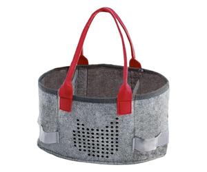 Générique Audio Player Case, Portable Hearing Doll Storage Suitcase, Multifunctional Felt Cloth Bag for Player Starter Set and Musical Instrument Accessories