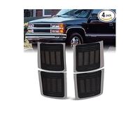 Générique Auto Clignotants Feux D'angle À LED Transparents Pour Capot Fumé, Feux De Position Latéraux Pour Chevy C/K 1500 2500 3500 1994-1998 Clignotant Latéral(Smoke)