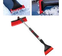 Générique Auto Deicing Cleaner - Extendable Cold Weather sweeperr, plasticc Ice bladee, Manual Glass Clearing Device, Compact Roadside Equipment | Driver Detailing Gear