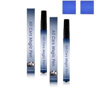 Générique Auto Held Magic Pen, Magic Car Scratch Removal Pen, All Cars Magic Pen for Car Scratches, Quick Drying, Waterproof for Easy Maintenance (2PCS)