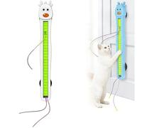 Générique Auto Motion Flying Rope Cat Toy from Lazy to Crazy, Auto Motion Flying Rope Cat Toy, Automatic Electric Wall Mounted Interactive for Indoor Cats Endless Fun (White)