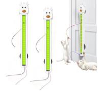 Générique Auto Motion Flying Rope Cat Toy - from Lazy to Crazy, Automatic Electric Wall Mounted Interactive Cat Toy for Indoor Cats, Hands-Free Exercise, Boredom Relief & Daily Exercise (Mix)