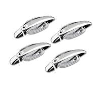 Générique Autocollant Chromé pour Poignée Porte Voiture, Accessoire Style pour Audi A4 B8 Q5 Q3 Partie extérieure(Style 5)