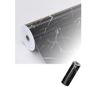 Générique Autocollant Effet marbre for fenêtre en Baie, Papier Peint de Remplacement for Appui de fenêtre intérieur, revêtement de Protection en PVC for Appui de fenêtre(Color7,10x500cm)