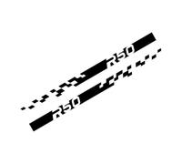 Générique Autocollant latéral de portière de Voiture, Autocollant imperméable et résistant aux Rayures, pour Mini Cooper S R50, Film Vinyle décoratif, Accessoires de réglage Automatique