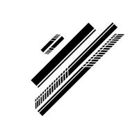 Générique Autocollants de Capot de Voiture, Couverture de rétroviseur, pour Audi, BMW, Mercedes, VW, Kia, Renault, Dacia