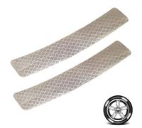 Générique Autocollants de Jante de Pneu - Bande de Jante Lumineuse | Autocollants de moyeu de Roue Automobiles Roues Sécurité des Jantes de pneus Accessoires extérieurs Automobiles