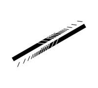 Générique Autocollants de portière en Vinyle à Rayures de Course Automobile, Accessoires Automobiles, pour Audi A1 8X GB GBA Sportback Quattro Ego TFSI E-Tron Urban