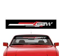 Générique Autocollants Et Décalcomanies pour Voitures, Bannière pour Pare Brise de Voiture, Autocollant Adhésif Bannière Imperméable pour Hommes Et Femmes Auto Camion Véhicule Voyage