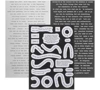 Générique Autocollants et Style Rétro pour Scrapbooking et Journal Intime Vintage 16 Feuilles en Papier, Décorations Créatives Détails Soignés pour Collages et Agenda