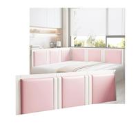 Générique Autocollants muraux 3D, Rembourrage Mural Anti-Collision, Panneaux rembourrés Auto-adhésifs - Lot de 2/3/4/6/8 pièces, for Chambres et Clubs de Danse(Color 3,50x50cm-8pcs)