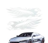 Générique Autocollants pour Motocyclettes | Décalcomanies Et Graphismes pour Motos Design,Style Rétro Réfléchissant Imperméable Autocollant Adhésif pour Véhicules Moto Scooter VTT Camion Décoration