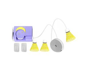 Générique Automated Shuttlecock Launcher - Precision Sports Feedback System, Portable Speed Settings Device, Interactive Performance Tutor | Reliable Indoor Training Partner for Playroom Home