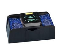 Générique Automatic Card | 9.1x4.3x4.5 inch, ABS, Black | Sensor Activated, 8 Sec Timer, AC/USB | Poker Machine for Guandan Texas Hold'em, Home Travel Party Game Accessory