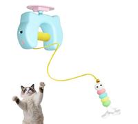 Générique Automatic Cat Toy - Electric Interactive Pet Game with Smart Motion Sensor, Simulation Kitten Toy for Exercise Fun, Rechargeable Design with Quiet Motor, Daily Activity for Indoor Playtime
