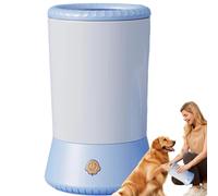 Générique Automatic Dog Paw Cleaner, USB Rechargeable Pet Foot Cleaning Cup, 6.69x4.17x3.78 inches Gentle Dog Claw Care Cleaners, Suitable for Small Medium Large Dogs and Cats, Easy Effective Wash