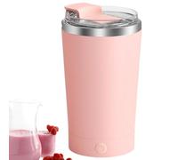 Générique Automatic Magnetic Stirring Coffee Mug, 400ml Coffee Stir Cup with Lid, Portable Beverage Mug for Milk, Cocoa, Tea, or Hot Chocolate, Electric Self-Stirring Cup for Home, Office, Travel