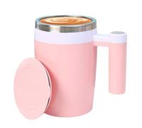 Générique Automatic Mixing Mug, Electric Coffee Cup, Multifunctional Magnetic Mixing Container, Portable Electric Beverage Stirring Mug, Milk Coffee Tool for Details, Home Office Kitchen Use