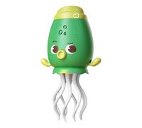 Générique Automatic Octopus Toy, Dancing Swing Octopus Robot, 7.87-inch Interactive USB Rechargeable Musical Toy, Electric Toy for Kids Parent-Child Fun, Yellow Green White