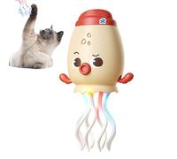 Générique Automatic Octopus Toy, Dancing Swing Octopus Robot, 7.87-inch Interactive USB Rechargeable Musical Toy, Electric Toy for Kids Parent-Child Fun, Yellow Green White