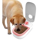 Générique Automatic Pet Feeders, Timed Food Dispenser, Programmable Cat Dog Feeder, Bowl Design, Wet Dry Compatibility, Easy Setup Controls, Portion Control, Perfect for Home, Travel, 24x14x7.5cm