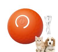 Générique Automatic Rolling Ball Cat Toy | Pet Supplies, Rechargeable Enrichment Toys | Automatic Moving Rotating Ball for Dogs with 2 Modes for Indoor Cats, Dogs Puppies