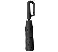 Générique Automatic Umbrella - Wind Proof Umbrellas UV Protection Umbrella with Carabiner Handle, Compact Folding Umbrellaa for Travel, Women, Men, Lightweight Travel Umbrell, Durable Portable Rain