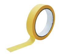 Générique Automotive Masking Tape - 86.61in Yellow Painters Tape | Heat-Resistant Auto Body Refinish Adhesive For Car Truck RV Painting, 0.71" Wide Paper Tapes For Industrial Furniture Crafts
