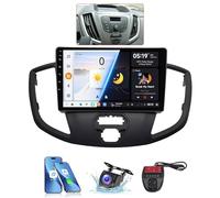 Générique Autoradio avec écran Tactile 9 Pouces pour Ford Transit Van L3H2 (2014-2018), Navigation GPS Bluetooth, FM, RDS, Dab, 4G, Wi-FI, DSP, Commandes au Volant, système multimédia