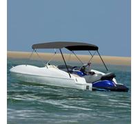 Générique Auvent Bimini à 4 arceaux Anthracite 243x(230-244) x137 cm,Pièces détachées pour véhicules,Entretien & décoration de véhicules,Housses de véhicule,Anthracite,10.54 KG,93142