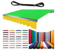 Générique Auvent de Jardin, Pare-Soleil, abri de Remplacement Store banne, Tissu imperméable et résistant aux UV pour fenêtre, Porte, marché, terrasse, Cadre Non Inclus(300x200cm/10x6.5ft)