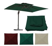Générique Auvent De Remplacement Parasol, Toile De Parasol Déporté Carré