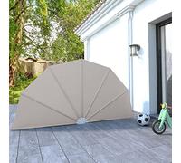 Générique Auvent latéral Pliable de terrasse Crème 160 cm,Parasols & voiles d'ombrage,4.92KG-44577