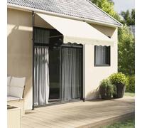 Générique Auvent rétractable crème 250x150 m Tissu et Acier,Maison & Jardin, Pelouses & Jardins, Vie en extérieur, Stores extérieurs, Crème (Poids 6.85KG)