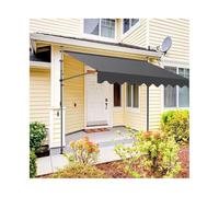 Générique Auvent rétractable manivelle pour terrasse et Jardin, abri Pare-Soleil extérieur, 4 m de Large