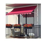 Générique Auvent rétractable manivelle pour terrasse et Jardin, abri Pare-Soleil extérieur, 4 m de Large