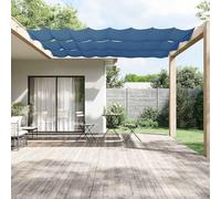 Générique Auvent Vertical Bleu 140x1200 cm Tissu Oxford,Maison & Jardin, Pelouses & Jardins, Vie en extérieur, Parasols & voiles d'ombrage, Bleu (Poids 5.18KG)